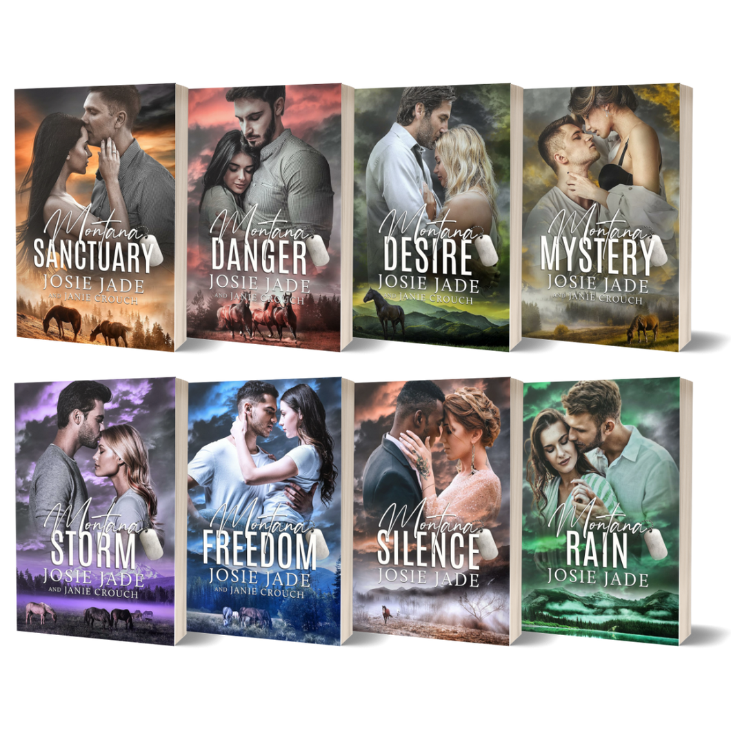 Resting Warrior Ranch Bundle Books 1-8 - Paperbacks